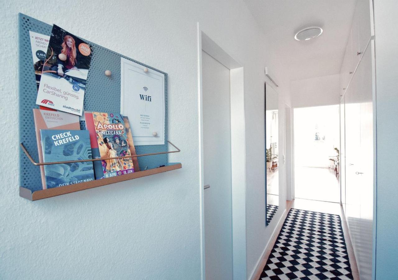 Apartment Mit Balkon - Netflix - Nahe Messe Duesseldorf Krefeld Eksteriør billede