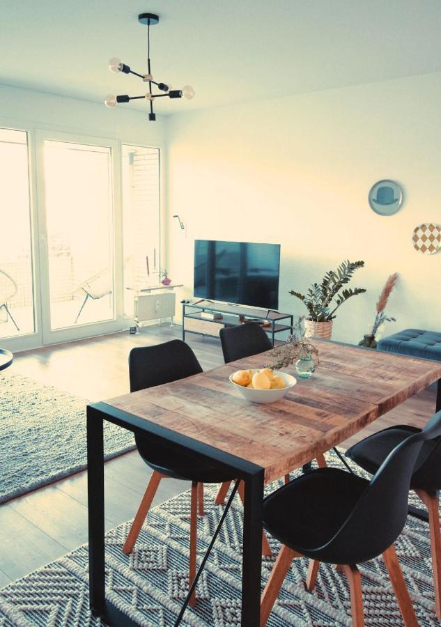 Apartment Mit Balkon - Netflix - Nahe Messe Duesseldorf Krefeld Eksteriør billede